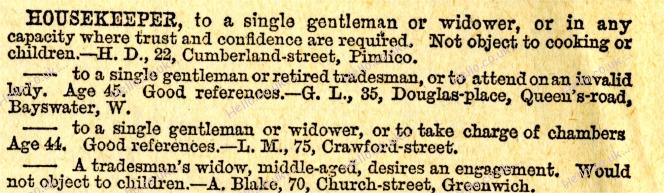 I want a job: Chambermaid